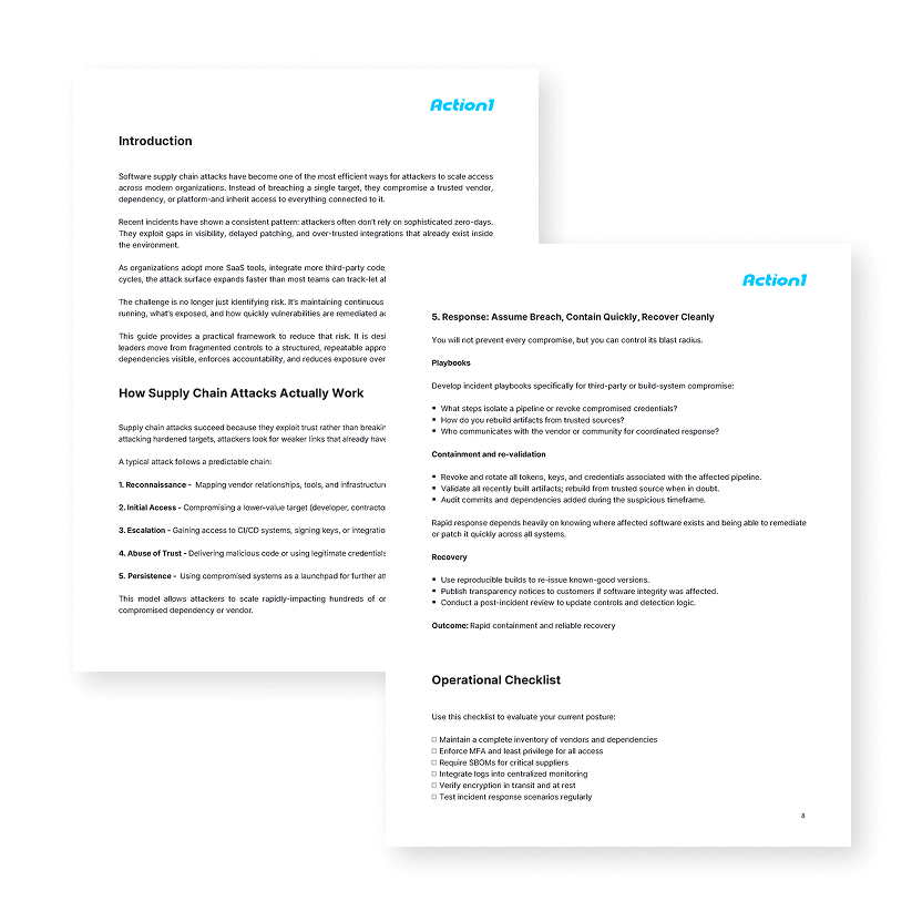 Create the Action1 2022 SMB IT Security Needs Report Page