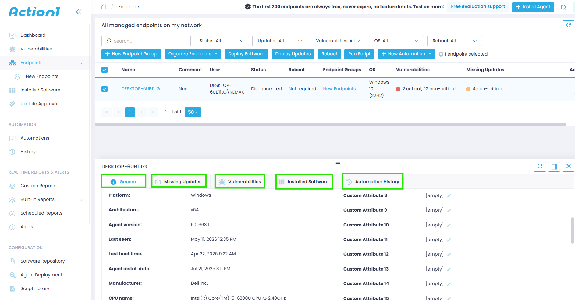 Endpoint Overview