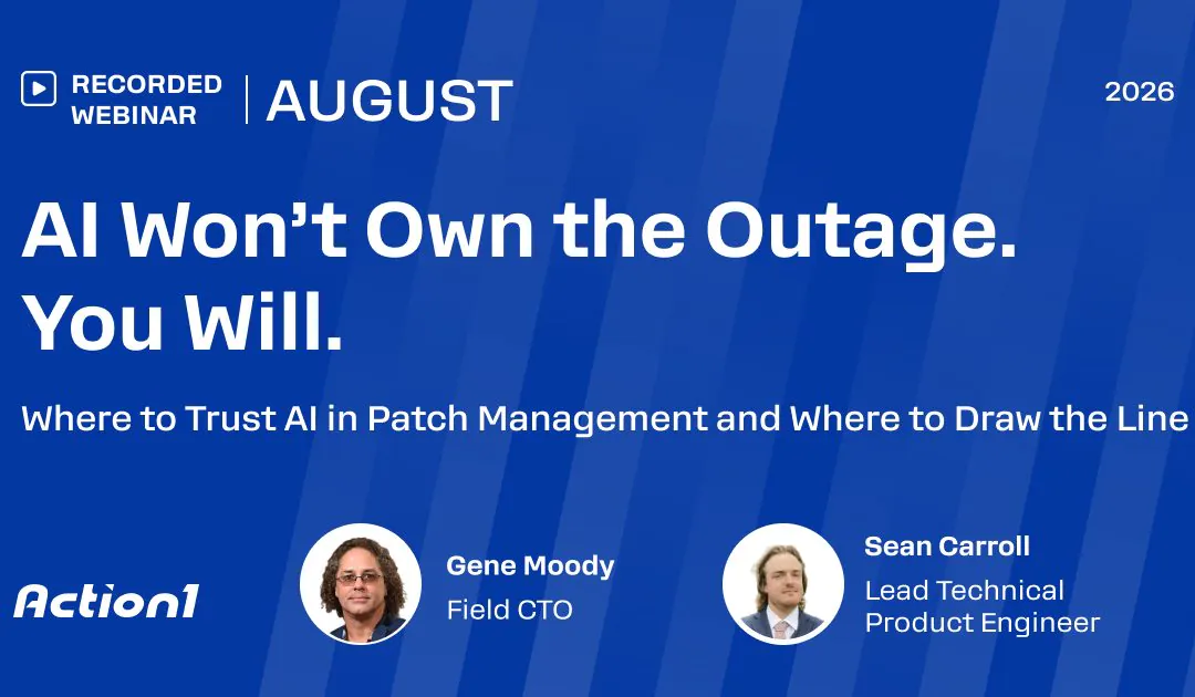 AI Won’t Own the Outage. You Will. Recording